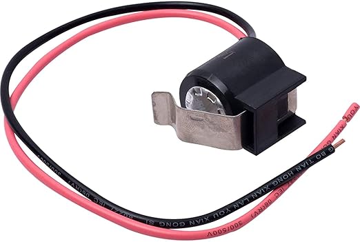 W10225581 Refrigerator Bimetal Defrost Thermostat Replacement Part- Exact Fit for Whirlpool KitchenAid and Kenmore Refrigerators - Replaces WPW10225581, PS11750673, 2149849, AP6017375, PS237680