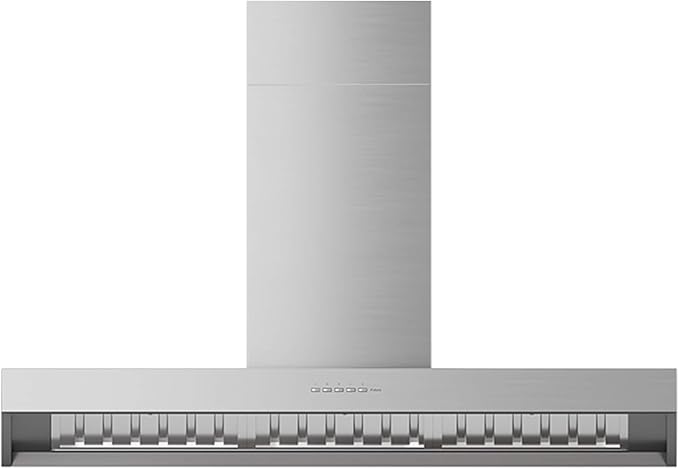 Futuro Futuro Marino 48 Inch Wall-mount Ducted Range Hood, Professional-Style Design, Stainless Steel, LED, Ultra-Quiet, with Blower
