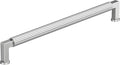 Amerock Ballard 10-1/16 inch (256mm) Center-to-Center Polished Chrome Cabinet Pull, BP3764826