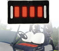 Universal Heated Golf Cart Seat Cover - Waterproof Golf Cart Heater Accessory w/ 4-Zone Warmth, 3 Heat Levels, USB/Type-C & 12V Plug for EZGO/Yamaha/Club Car (Black)