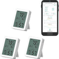 YoLink Indoor Hygrometer Thermometer, 3 Pack, YS8023 with Comfort Level Display, Max/Min Tracking, LoRa Technology, 180-Day Cloud Storage & 5-Year Battery Life, Alexa/IFTTT Compatible, Hub Required