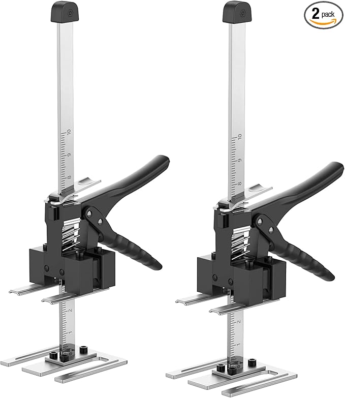 Labor-Saving Arm Jack Two-Piece Set for Wall Tile Positioning, Doors, Windows, Cabinets, Installation, Furniture Lift, Drywall Lift, Lift Tools (15.7)