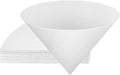 NACHLYNN 20pcs Deep Fryer Oil Filter 4.5 Inch Non Woven Maple Syrup Filter Cones Cooking Oil Filters for Restaurant Kitchen Cafe Hotel
