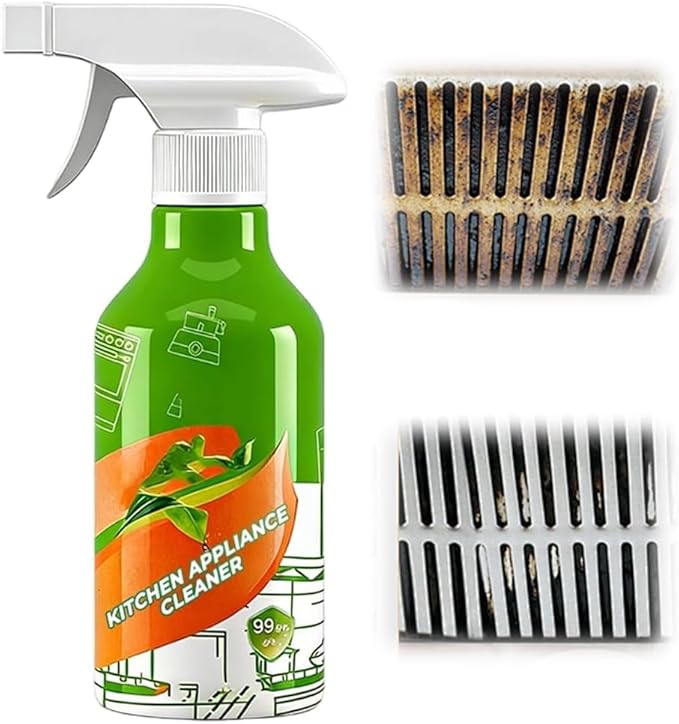 300mL Kitchen Cleaner Spray, 2026 New Cleanse Natural Enzyme Formula to Household Appliances, Clease Multi-Purpose Cleaner, Kitchen Appliance Cleaner for Hold, Stove, Oven, Range Hood (1, 300ml)