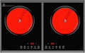 Electric Cooktop,110V 3600W Stove top, 20 inch Countertop with 9 Power Levels,LED touch control,Overheat Protection,Child Safety Lock & Timer,touch control 2 burner Electric cooktop