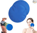 Gel Ice Packs Reusable Round - 2 Pcs 5.5" Ice Packs for Injuries, Wisdom Teeth, Breastfeeding, Mastectomy Recovery, Warm & Cold Compress for Cyst, Sinus Headaches Physical Cooling