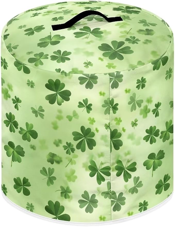 Pressure Cooker Cover,Green Leaf Leave Kitchen Appliance Dust Cover, Rice Cooker Protective Cover with Pocket, Suitable for Air Fryer Cover, Toaster Cover, Oven Cover