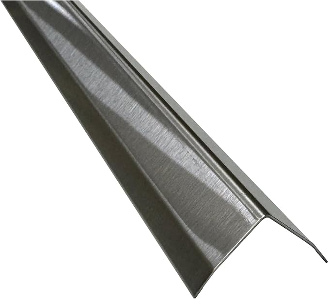 Brushed 304 Stainless Steel Corner Guards, 48" Wall Protectors, 20ga & 16ga, Available in 1/2" to 4", Multi-Pack Options (1, 2, 5, or 10) (2, 1 1/4 x 1 1/4, 20ga, with Hug Edges)
