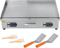 kimllier Commercial Electric Griddle 3000W Countertop Flat Top Grill 30 Inch for Restaurants, Shops and Snack Shops