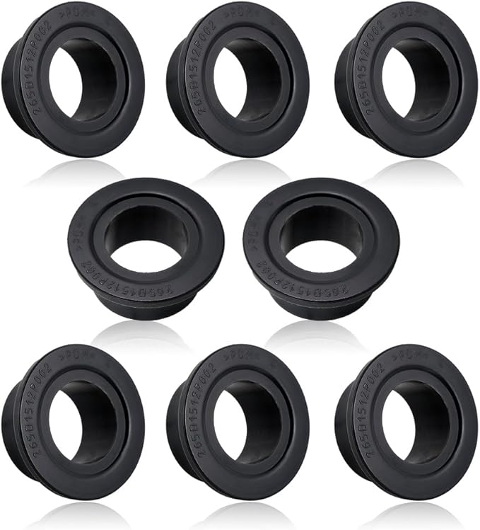 [Upgraded] WD12X26146 Dishwasher Wheels Lower Rack for GE, Lower Dishrack Roller, Replaces WD12X10435, AP6989036 (8 Pack)