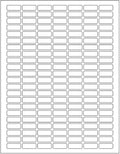 Royal Green Printable White Rectangular Label Stickers - 1x0.375 Inches, 1108 Pack - Laser & Inkjet Friendly Price Tags for Organizing With Extra Color Sticky Labels