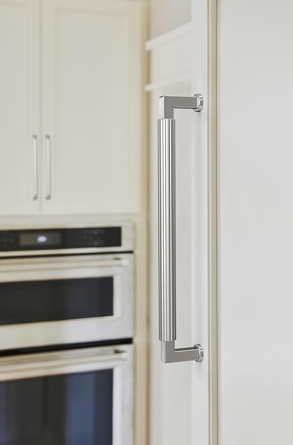 Amerock Ballard 12 inch (305mm) Center-to-Center Polished Chrome Appliance Pull, BP3765026