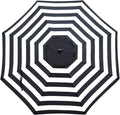 Sunnyglade 9ft Patio Umbrella Replacement Canopy Market Umbrella Top Outdoor Umbrella Canopy with 8 Ribs