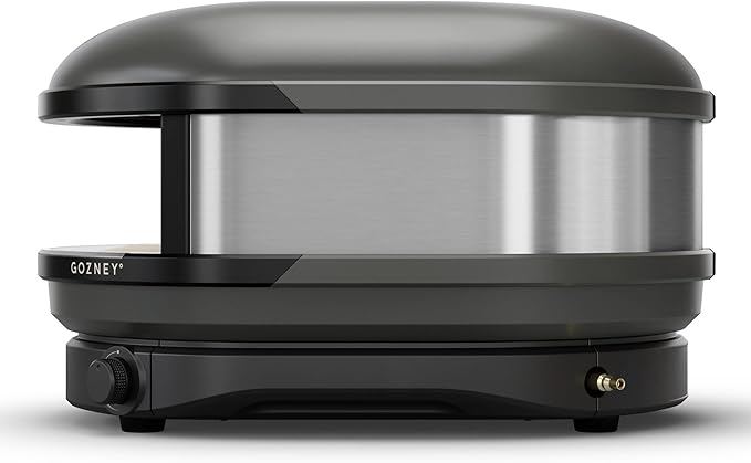 Gozney Arc Outdoor Pizza Oven, Propane Gas Pizza Oven, Precision Flame Control, Cooks 14" Pizza in 60 Seconds, Heats up to 950F - Off Black