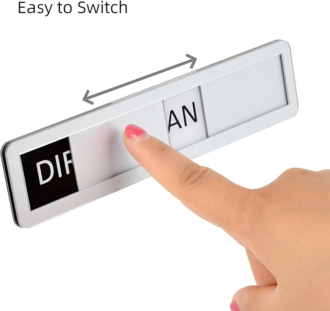 Kichwit Dishwasher Magnet Clean Dirty Dishwasher Running Sign, Works on All Dishwashers, 3 Options (Silver, Gray)