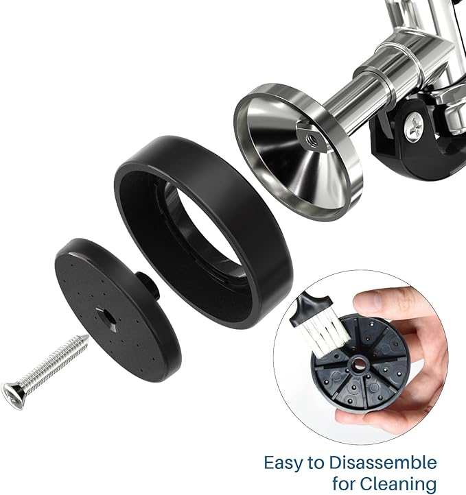 Dishwash Pre Rinse Sprayer for Kitchen: BESTJEEF Commercial Sink Faucet Spray Valve Head Replacement - High Pressure Pre-Rinse Sprayer Assembly for Restaurant Cleaning