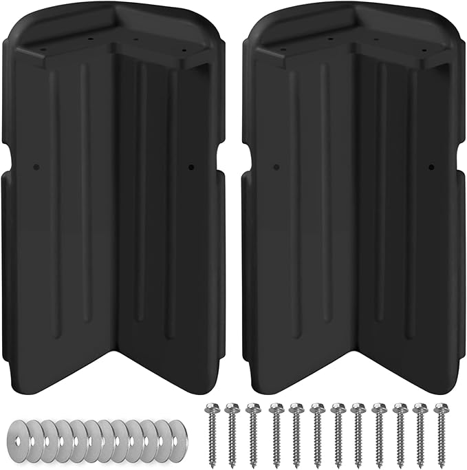 Dock Bumpers Dock Corner Bumper Fender Marine Boat Dock Bumpers for Edge Corner,Inflatable Dock Protection,Soft UV-Resistant Marine-Grade Vinyl,Stainless Steel Mounting Hardware Included,8"x16"