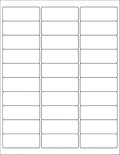 BESTEASY 30-up 4000 Sheets 1" X 2-5/8" Address Shipping Labels for Laser and Inkjet Printers, FBA Product Labels (120000 Labels)