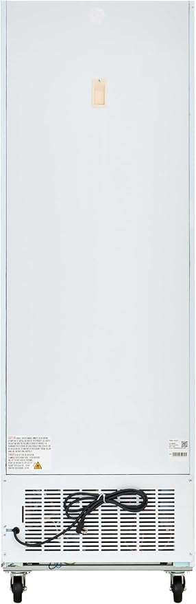 Kratos Commercial Freezer Display Merchandiser- 1 Door, 27" W, White (67K-217)