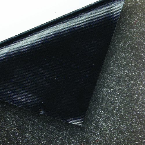 Guardian Silver Series Indoor Walk-Off Floor Mat, Vinyl/Polypropylene, 4'x8', Black