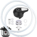 11 PCS Instant Pot Accessories for Lux 5, 6 QT, Instant Pot Replacement Parts Include Sealing Ring, Steam Release Valve, Anti-Block Shield, Valve Sealing Ring, Float Valve and Gasket