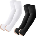 Arm Sleeves with Thumb Hole, Cooling UV Protection Compression Tattoo Cover Up for Men/Women