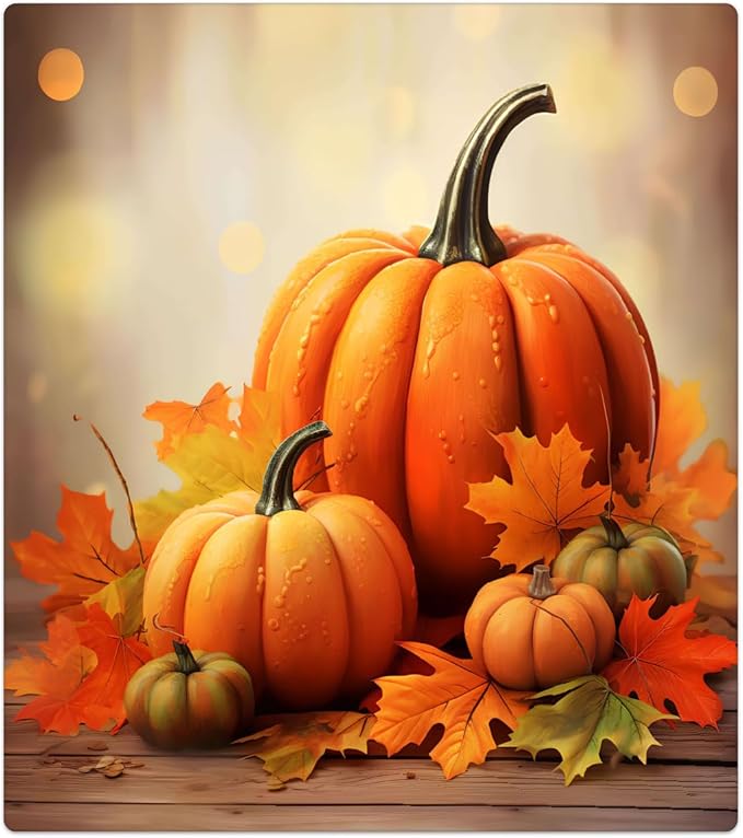 Fall Maple Leaf Pumpkin Dishwasher Magnet Cover Magnetic Dishwasher Decorative Cover Front Dishwasher Door Covers Reuseable Dishwasher Covers Panel for Kitchen Refrigerator Home Appliances 23" X 26"