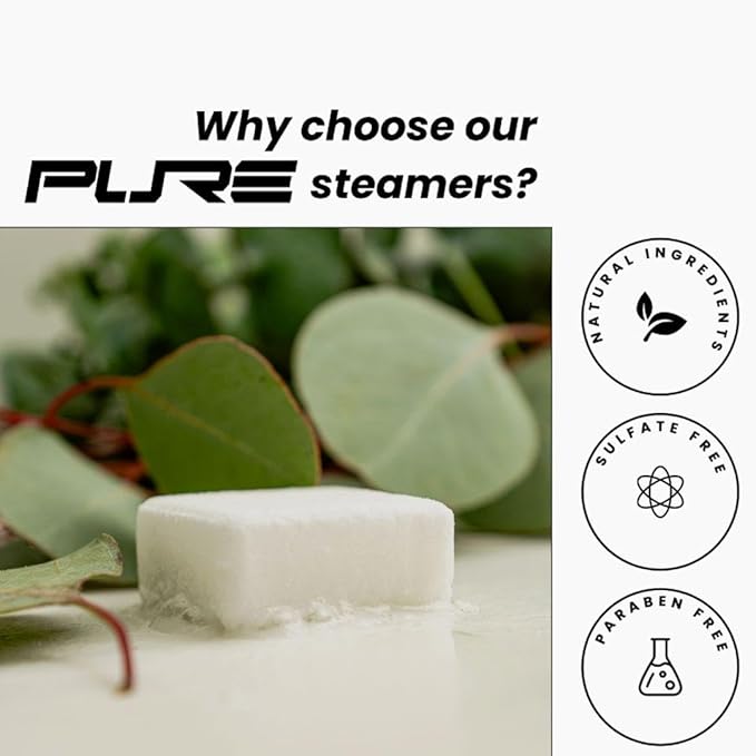 Sport Shower Steamers - Made in USA with Natural Lemon Essential Oil, Aromatherapy, Stress and Sinus Relief, Muscle Recovery for Athletes, Best Birthday and Valentines Day Gifts for Runners