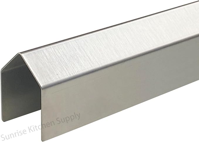Sunrise Kitchen Supply 20 Gauge Stainless Steel Deep Fryer Joining Strip/Connector (23"L x 1 1/2"W)