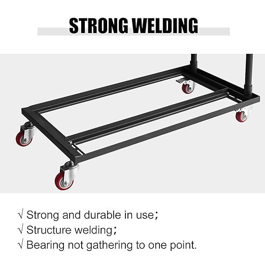 Drywall Sheet Cart, Heavy Duty Panel Dollies Cart with 4 Swivel Wheels, Handling Wall Panel, Sheetrock, Wood Panel, Rolling Dollies for Garage, Home, Warehouse,37.8x21x36