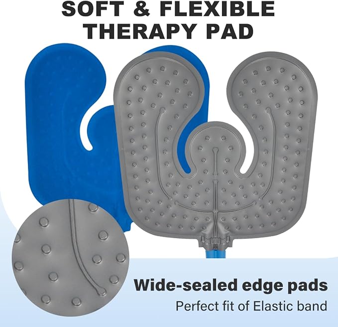Ice Machine for Knee After Surgery for Post-Surgery Care, Cold Therapy Machine System for Knee and Joint Compression Pad, Strong Joint Compression Pad, Lightweight (6-Quart Cooler)