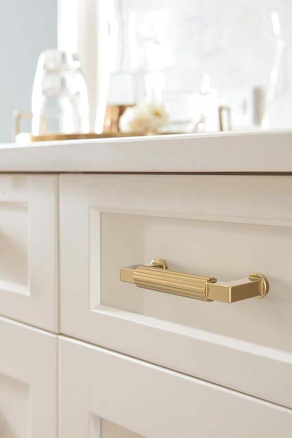 Amerock Ballard 3 inch (76mm) Center-to-Center Champagne Bronze Cabinet Pull, BP37642CZ