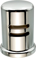 Dishwasher Air Gap Cover only, Skirted, Replacement air gap dishwasher,Solid Brass, Polished Chrome Finish
