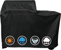 Grill Cover for Traeger Woodridge Grills, Heavy Duty and Waterproof Wood Pellet Smoker Cover for Traeger BAC761 Full-Length Woodridge TFB86MLH Grill Accessories