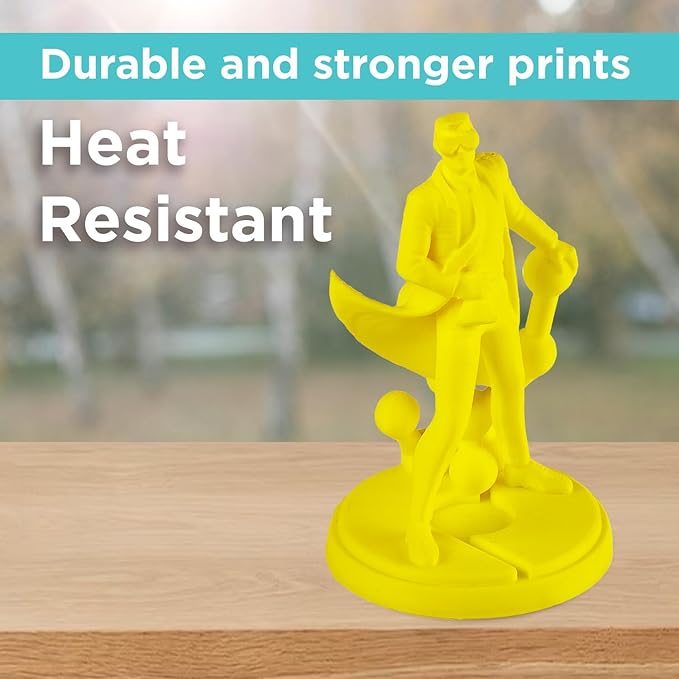 Polymaker Neon ABS Filament 1.75mm, Neon Yellow 3D Printer Filament 1.75mm Heat Resistant 1kg - UV Reactive ABS 3D Printing Filament 1.75mm, Strong & Durable, Dimensional Accuracy +/- 0.03mm