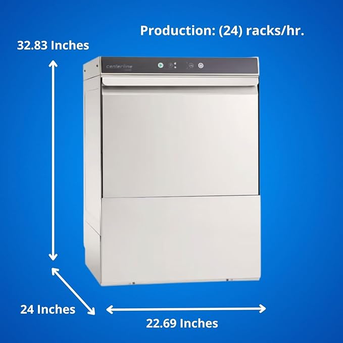 Commercial Undercounter Glass Dishwasher, Centerline Series by Hobart