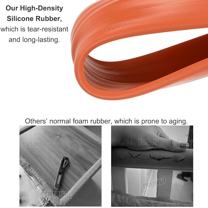 Colorful Rubber Wall Corner Guard Edge Protector,Anti-Collision Strip, Self-Adhesive Wall Guards, Safety Edge & Corner Guards, Length 3.28 ft,Brown