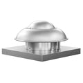 Roof Mounted Downblast Exhaust Fan Direct Drive Axial Exhaust Fan -19" Fan Base, 1/30 HP 500 CFM 115 Volt Single Phase Motor