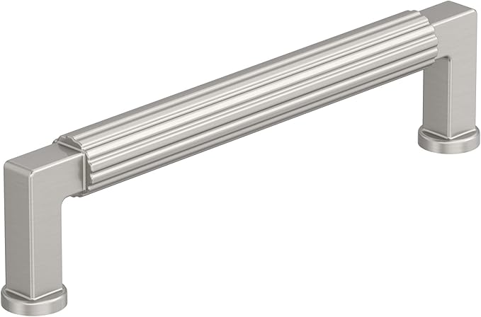 Amerock Ballard 5-1/16 inch (128mm) Center-to-Center Satin Nickel Cabinet Pull, BP37644G10