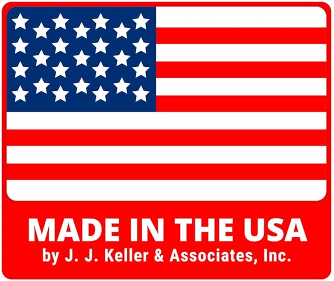 1987 Placard, Class 3 Flammable Liquid 25-pk. - 10.75" x 10.75" Polycoated Tagboard for Temporary Applications, DOT Hazmat Compliant, J. J. Keller & Associates, Inc.