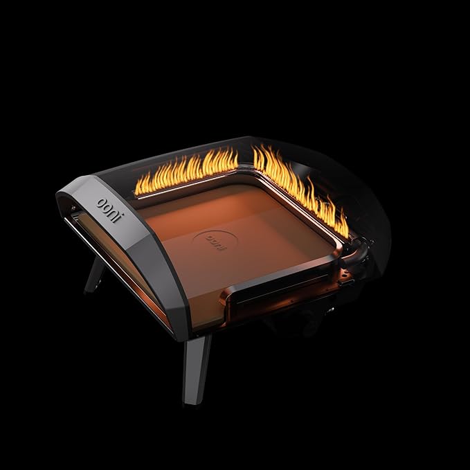 Ooni Koda 16 Natural Gas Pizza Oven – 28mbar Natural Gas Outdoor Oven, Makes 16 Inch Pizzas