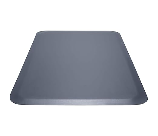 Guardian 44020350 Pro Top Indoor Anti-Fatique Floor Mat, Rubber, 2'x3', Grey