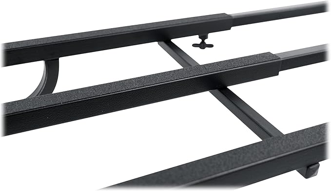 Rockville Rock Cart Pro 700 LB Capacity DJ Equipment Transport Roller Cart, Expandable Design, Smooth-Rolling Wheels, Folds Flat, for Mobile DJs and Event Professionals