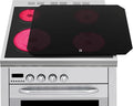 Electric Stove Cover Protector - Can be Used While Cooking - Glass Panel Overlay - Can Withstand over 1400 °F - Kitchen Essential for Cooktop Protection (28.3125" x 18.875")