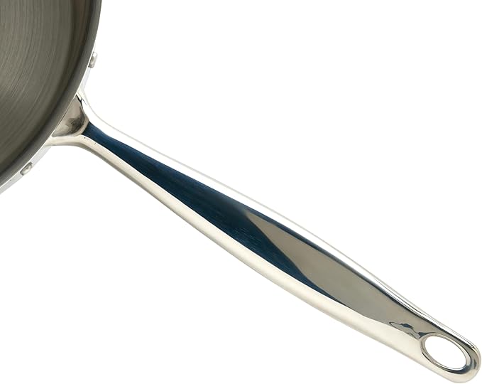 WINCO Tri-Ply Sauce Pan, Silver
