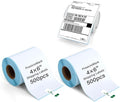 1000 Labels 2 Rolls 4"×6" Direct Thermal Shipping Labels, Perforated and Strong Adhesive, Commercial Grade, Compatible with Zebra, Rollo, Jadens, Nelko, and Other Thermal Printers