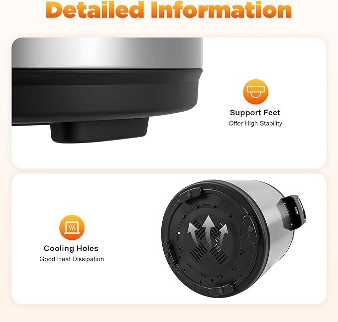 120 Cup Commercial Rice Warmer (Not Cooker), 24.3 QT Big Rice Warmer, Food Soup Sushi Warmers, Constant Temp. 154°F and 161°F, 110W, Non-Stick Inner Pot