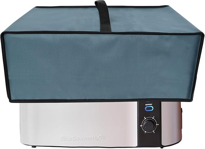 Toaster Cover Waterproof Heat-Resistant Dustproof Protective Case Heavy Duty Cover for Mueller UltraToast Toaster 4 Slice MT-110ss/Elite Gourmet ECT-3100 Long Slot 4 Slice