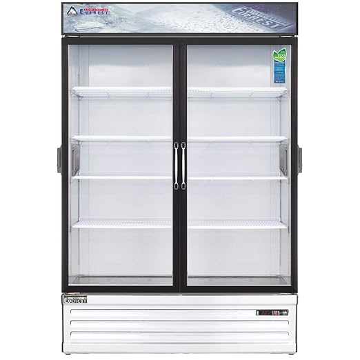 EMSGR48C Reach-in Chromatography Refrigerator 2 Swing Glass Doors, 115v, NSF - 50 cu. ft.