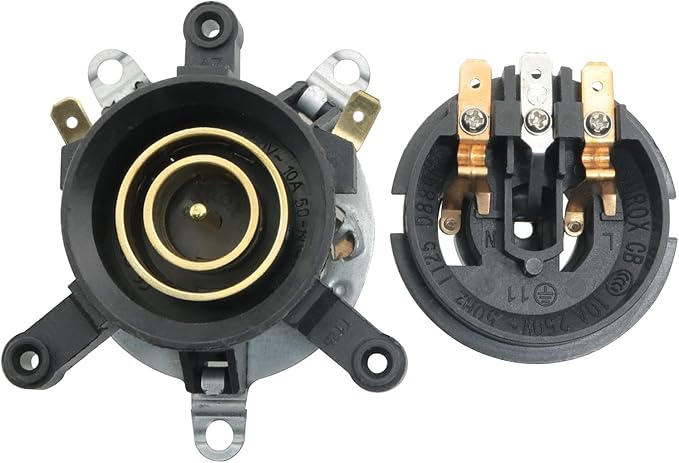 MEETOOT Electric Kettle Thermostat Coupler 15mm Copper Ring Electric Kettle Temperature Control Switch